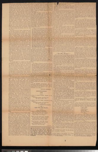 Newspaper clipping concerning G. F. Monkshood and William James Clarke, 'Rudyard Kipling: An Attempt at Appreciation'
