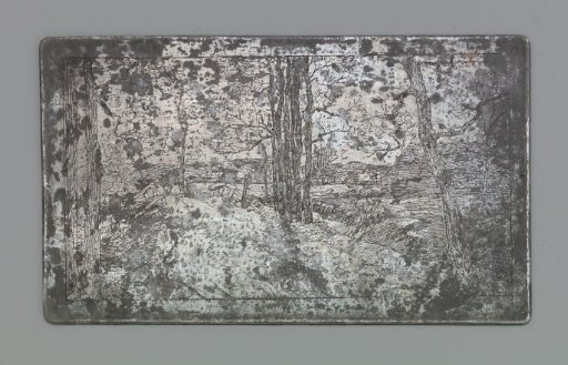 Landscape with a bridge
