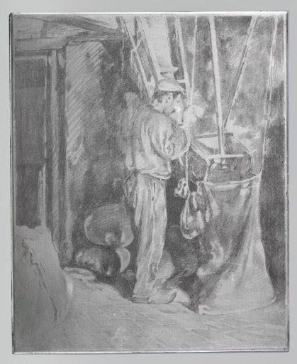 Miller, closed door