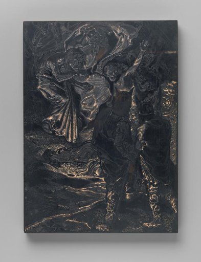 Macbeth and Banquo meet the three witches