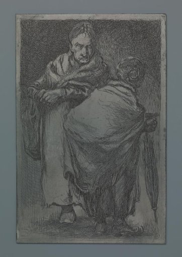 Old man and woman
