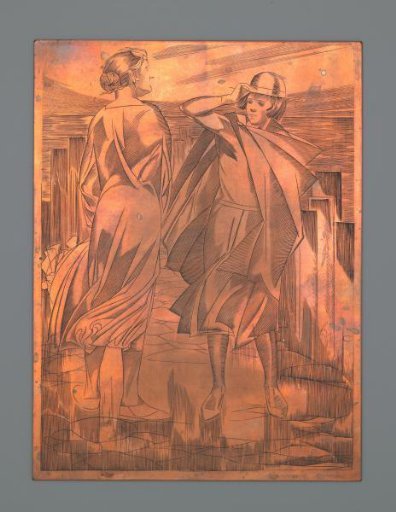 Two Women in the Wind