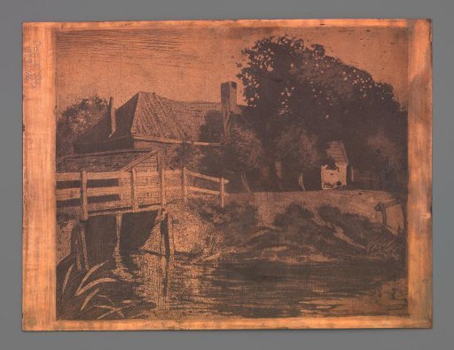 Landscape with Farm, Bridge and Ditch