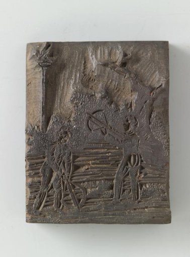 Two Children with Arrow and Bow
