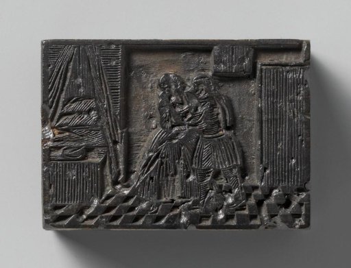 Man and woman in a bedroom