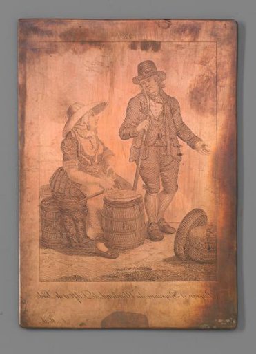 Peasant and Peasantess of the Rhineland from Delft and Leiden