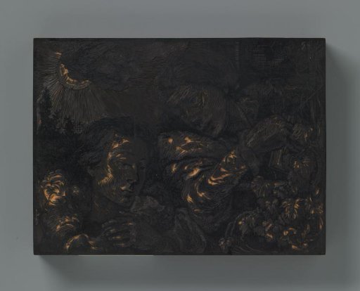 Composition with two female heads