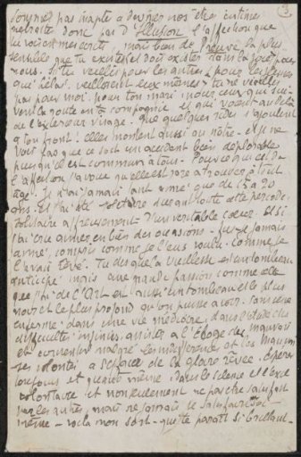 Letter to Héloïse Bernard-Bodin