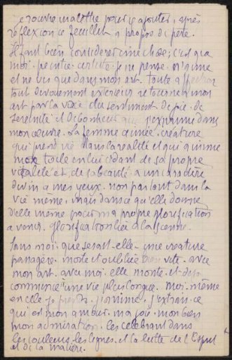 Letter to an anonymous recipient
