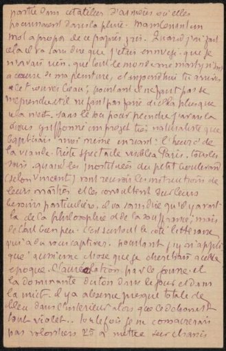 Letter to Héloïse Bernard-Bodin