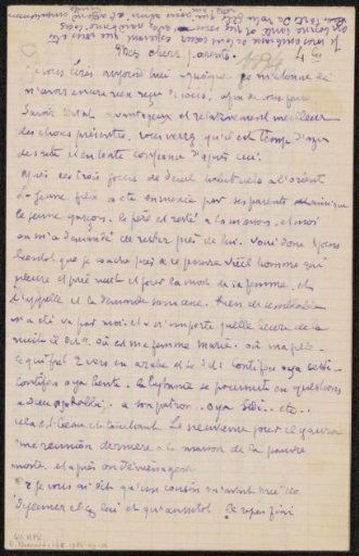 Letter to Emile Ernest Bernard and Héloïse Bernard-Bodin