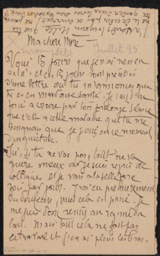 Letter to Héloïse Bernard-Bodin