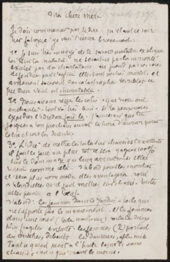 Letter to Héloïse Bernard-Bodin