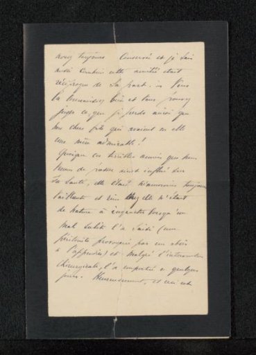 Letter to Philip Zilcken