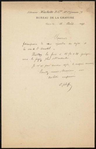 Letter to Philip Zicken