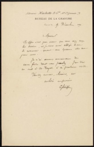 Letter to Philip Zicken