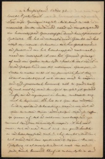 Letter to Philip Zilcken
