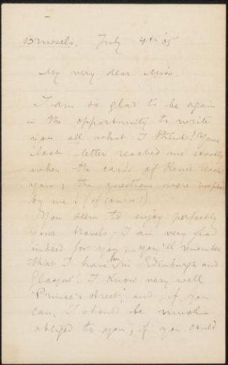 Letter to Elsie Maud Cownie