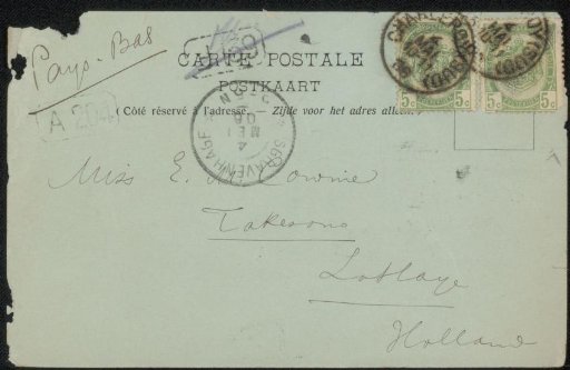 Postcard to Elsie Maud Cownie