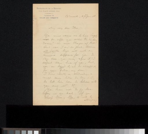 Letter to Elsie Maud Cownie