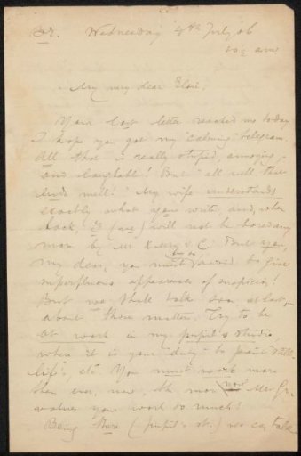 Letter to Elsie Maud Cownie