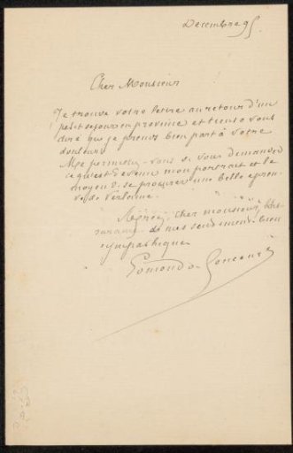 Letter to Philip Zilcken