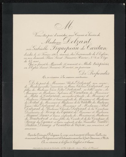 Death Notice to Philip Zilcken