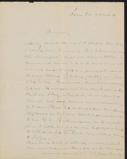 Letter to Philip Zilcken