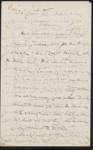 Letter to Philip Zilcken