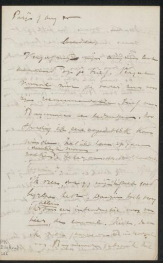 Letter to Philip Zilcken