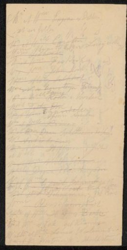 Letter to Henriette Wilhelmina van Baak