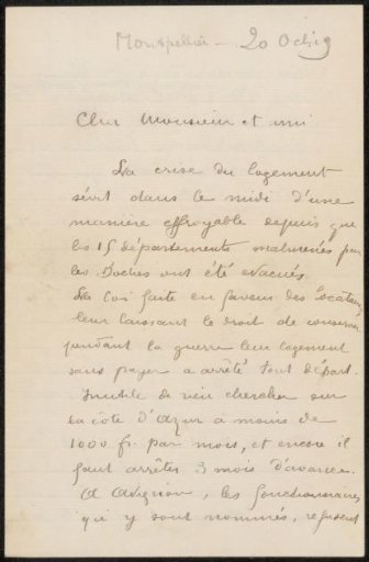 Letter to Philip Zilcken