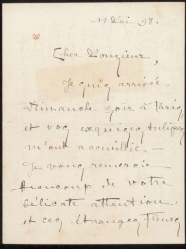 Letter to Philip Zilcken