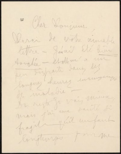 Letter to Philip Zilcken
