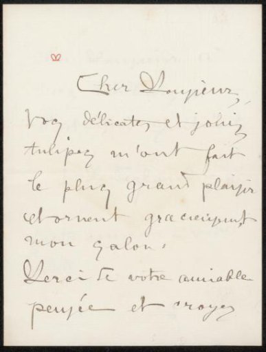 Letter to Philip Zilcken