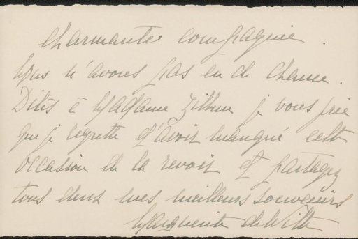 Letter to Philip Zilcken