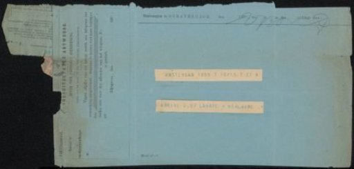 Telegram to Philip Zilcken