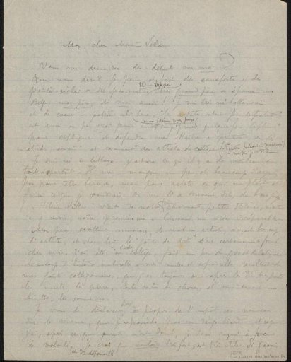 Letter to Paul Verlaine