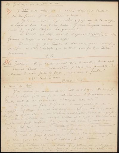 Letter to Philip Zilcken