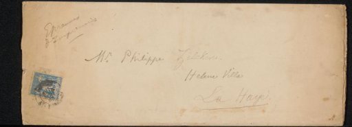 Envelope to Philip Zilcken