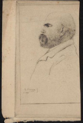 Portrait of Paul Verlaine