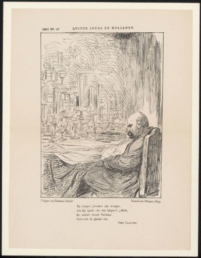 Satirical print from the Philip Zilcken archive