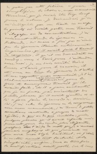 Letter to Philip Zilcken
