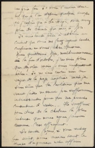 Letter to Philip Zilcken