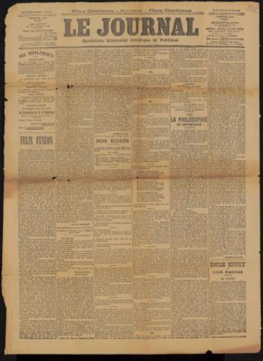 Newspaper Clipping from the Philip Zilcken Archive