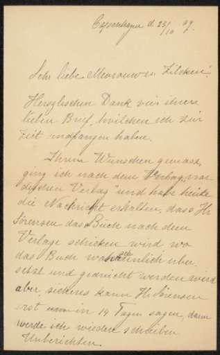 Letter to Henriette Wilhelmina van Baak and Renée Hélène Laure Zilcken