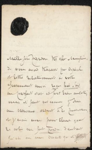 Letter to Philip Zilcken
