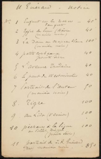 Letter to Philip Zilcken