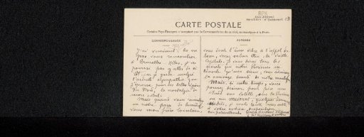 Postcard to Philip Zilcken