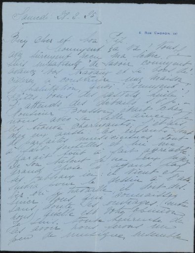 Letter to Philip Zilcken